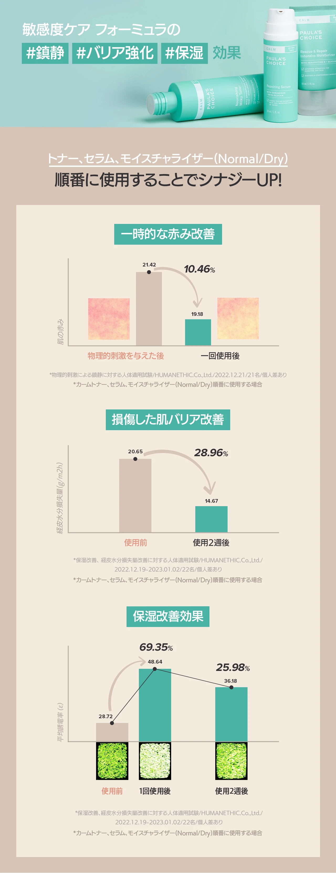 カーム モイスチャライザー(Normal/Dry) | ポーラチョイス公式サイト